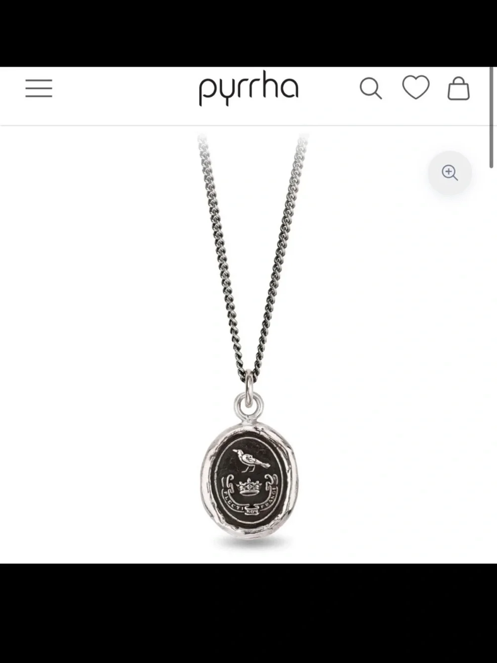Pyrrha Silver Unbreakable Necklace - Picture 1 of 6